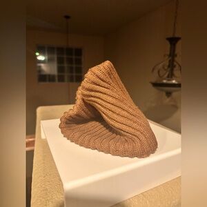 Zara Knit Twist Neck Wrap Scarf Neck warmer winter